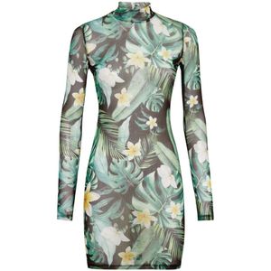 Philipp Plein, Dames, Jurken, Groen, Maat: S Jersey,