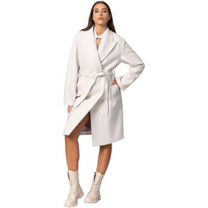 Kocca, Dames, Mantels, Beige, Maat: L Wol,