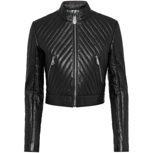 Philipp Plein, Dames, Jassen, Zwart, Maat: S Lame,
