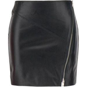Isabel Marant, Dames, Rokken, Zwart, Maat: 2XS Leer,