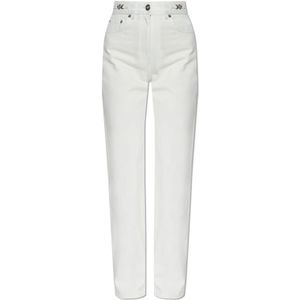 Versace, Dames, Jeans, Wit, Maat: W28 Katoen,