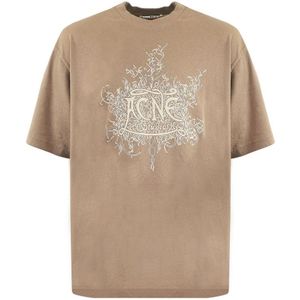 Acne Studios, Heren, Tops, Beige, Maat: M