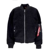 Alpha Industries - Sherpa Teddy Jas - Zwart - Heren - Polyester