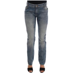 Costume National, Dames, Jeans, Blauw, Maat: W26 Denim,
