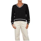 Liu Jo - Maglieria Nero - V-hals Knitwear - Zwart - Dames