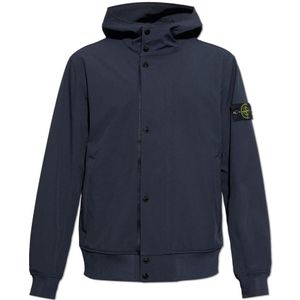 Stone Island - Light Soft Shell-R - Herenjas - Marineblauw