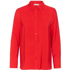 InWear, Dames, Blouses & Shirts, Rood, Maat: XS