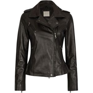 Bugatti, Dames, Jassen, Zwart, Maat: 2XL Leer,