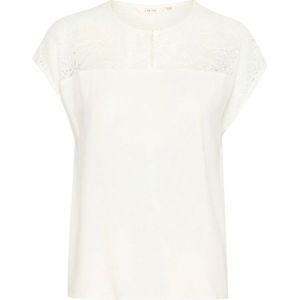 Cream, Dames, Blouses & Shirts, Wit, Maat: S Polyamide,