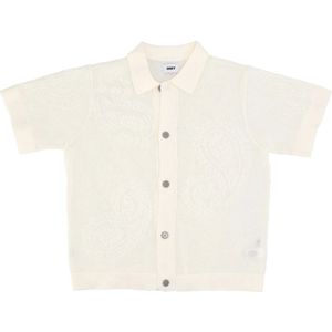 Obey, Heren, Overhemden, Beige, Maat: XL Katoen,