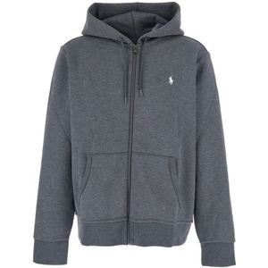 Polo Ralph Lauren, Heren, Sweatshirts & Hoodies, Grijs, Maat: XL Katoen,