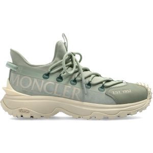 Moncler, Dames, Schoenen, Groen, Maat: 38 EU Leer,