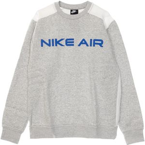 Nike Sportswear Crewneck Sweatshirt Grijs Heather , Gray , Heren , Maat: XL