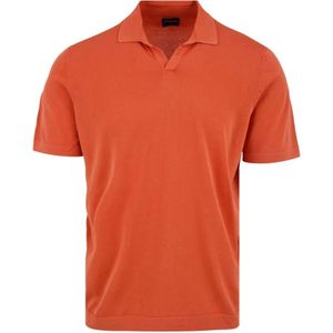 Drumohr, Heren, Tops, Oranje, Maat: M
