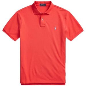 Polo Ralph Lauren, Heren, Tops, Rood, Maat: S Katoen,