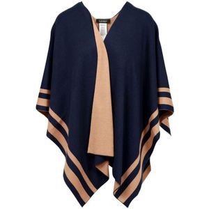 Ralph Lauren, Dames, Jassen, Blauw, Maat: ONE Size Wol,