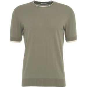 Paolo Pecora, Heren, Truien, Groen, Maat: M Katoen,