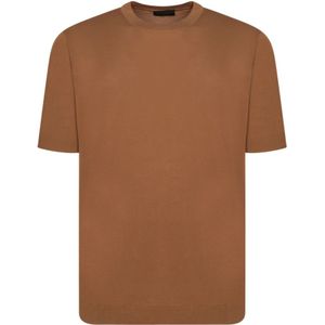 Dell'oglio, Heren, Tops, Bruin, Maat: M