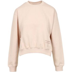 Philosophy di Lorenzo Serafini, Dames, Sweatshirts & Hoodies, Beige, Maat: M Katoen,