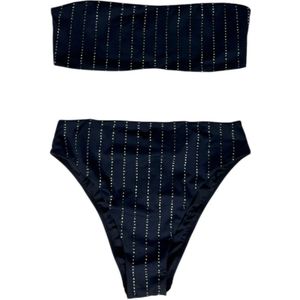 MC2 Saint Barth, Dames, Badkleding, Zwart, Maat: M