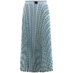 Tory Burch, Dames, Rokken, Veelkleurig, Maat: M Poliester,