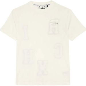 John Richmond, Heren, Tops, Beige, Maat: 2XL Katoen,