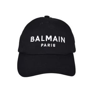 Balmain Caps , Black , Heren , Maat: ONE Size