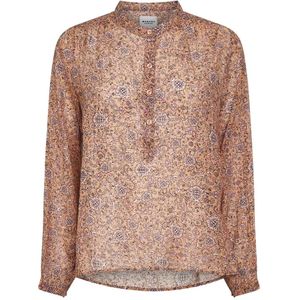 Marant étoile, Dames, Blouses & Shirts, Oranje, Maat: S Katoen,
