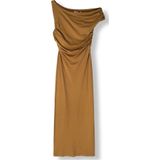 Edited - Robinia Dress - Midi Jurk - Khaki