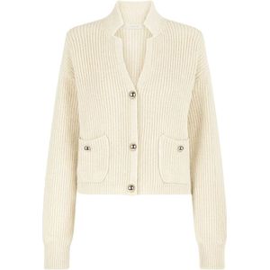 Twinset, Dames, Truien, Grijs, Maat: S