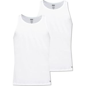 Diesel, Heren, Tops, Wit, Maat: L Katoen,