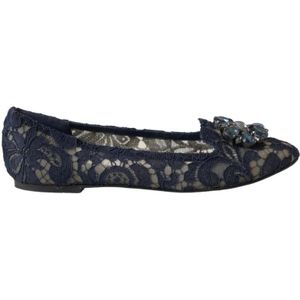 Dolce & Gabbana, Dames, Schoenen, Blauw, Maat: 44 EU