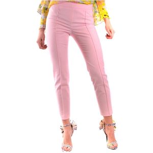 Moschino, Dames, Broeken, Roze, Maat: 2XS