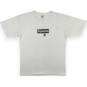 Supreme, Heren, Tops, Grijs, Maat: M