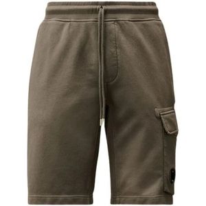 C.p. Company, Heren, Korte broeken, Grijs, Maat: L Fleece,