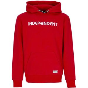 Etnies, Heren, Sweatshirts & Hoodies, Rood, Maat: M Katoen,