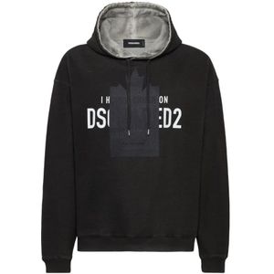 Dsquared2 Stijlvolle Kledingcollectie , Black , Heren , Maat: M