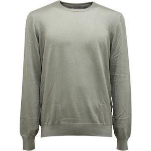 Gran Sasso, Heren, Truien, Groen, Maat: XL Katoen,