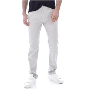 Guess, Heren, Broeken, Grijs, Maat: W29 Katoen,