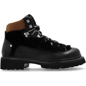 Dsquared2 Leren laarzen Canadian , Black , Heren , Maat: 40 EU