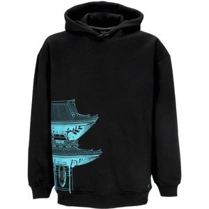 Dolly Noire, Heren, Sweatshirts & Hoodies, Zwart, Maat: XS Katoen,