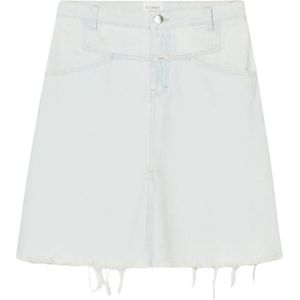 Closed, Dames, Rokken, Blauw, Maat: W27 Katoen,