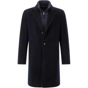 Boggi Milano - Wollen Gewatteerde Jas - Blauw - Heren