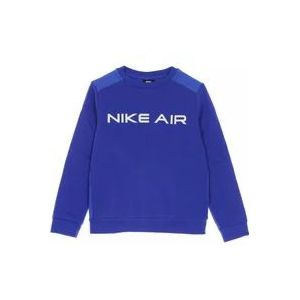 Nike Air Crew Kinder Sweatshirt , Blue , Heren , Maat: S