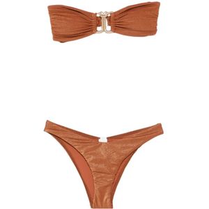 Zimmermann, Dames, Badkleding, Bruin, Maat: M Tweed,