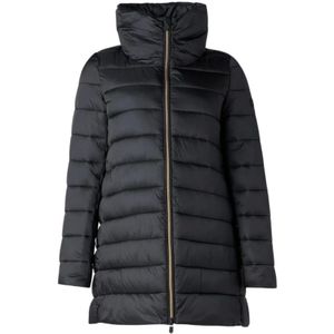 Save The Duck, Dames, Mantels, Zwart, Maat: S Nylon,