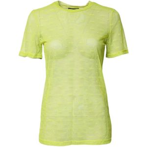 Dolce & Gabbana - Sheer Mini Dress - Groen - Top