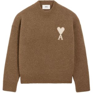 Ami Paris, Dames, Truien, Bruin, Maat: M Wol,