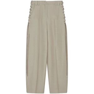 Marella, Dames, Broeken, Beige, Maat: 2XS
