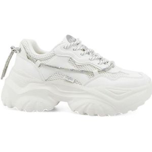 BUFFALO Sneakers laag 'Bliss Luxe'  grijs / wit
